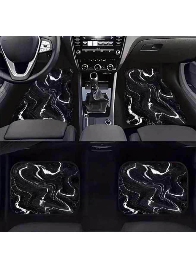 CAR Mats Are Stain-resistant And Easy To Take Of Household Wear-resistant Non-slip Crystal Velvet Mats - Image 1