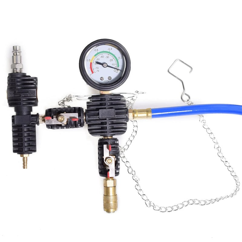 Alltooetools 28pcs Universal Radiator Pressure Tester and Vacuum Type Cooling System Tool Kit - Image 4