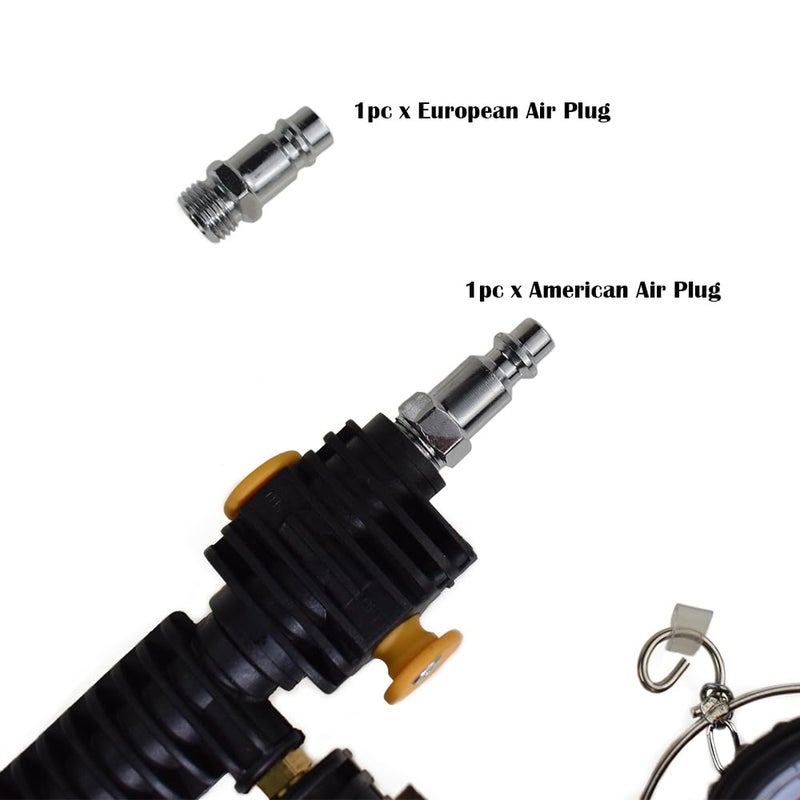 Alltooetools 28pcs Universal Radiator Pressure Tester and Vacuum Type Cooling System Tool Kit - Image 5