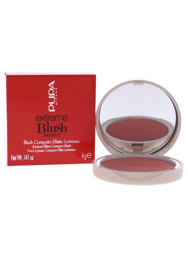 PUPA Milano Extreme Blush Radiant - Enhances The Natural Radiance Of The Face - Gives A Glowing And Smoothing Effect - Lightweight Formula - Suitable For All Skin Types - 030 Coral Passion - 0.141 Oz - Image 3