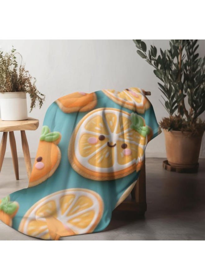 عام بطانية رقيقة من الفانيلا الكرتونية للأطفال والرضع (دافئة ومريحة، ومناسبة للنوم والألعاب) 70 سم * 100 سم