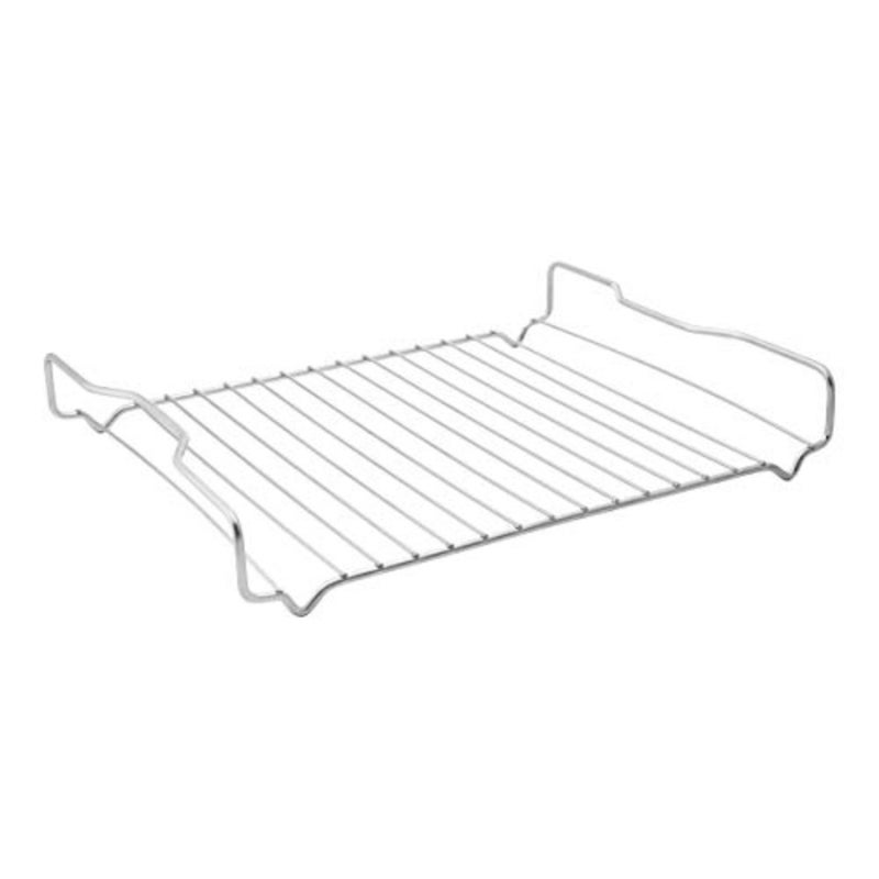 ايكيا KONCIS، صينية تحميص مع رف شواء، ستنلس ستيل، 40 × 32 سم - Image 2