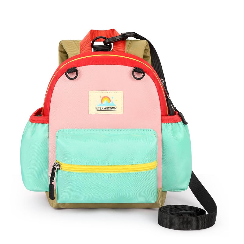 STEAMEDBUN Backpack Leash for Toddlers 1-3: Baby Backpack with Leash for Boys Girls - Anti-Lost Harness for Walking - Image 1