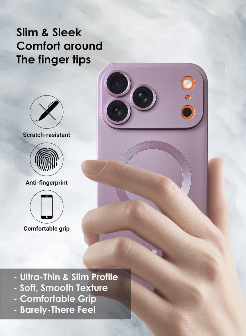 Apple iPhone 17 Pro Max Silicone Magsafe Case, Ultra-Hybrid Soft Back Case Cover Compatible With Magsafe, Camera Protection, Shockproof Bumper Case Cover For Apple iPhone 17 Pro Max - Baby Pink - Image 5