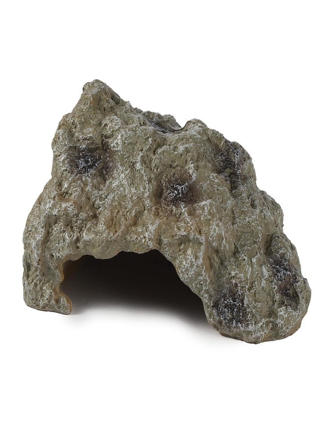 IBWell Resin Leopard Gecko Hide, True to Nature Reptile Rock for Bearded Dragon Hideout Snake Hides for Ball Pythons, Tortoise House Terrarium DÉCor - Small - Image 1