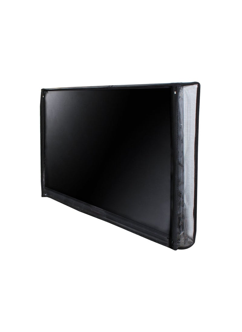 Lithara Lithara Waterproof PVC LEDLCD Television Cover for Sony 32 Inches Stainless Steel Zip Lock Transparent  - Image 2