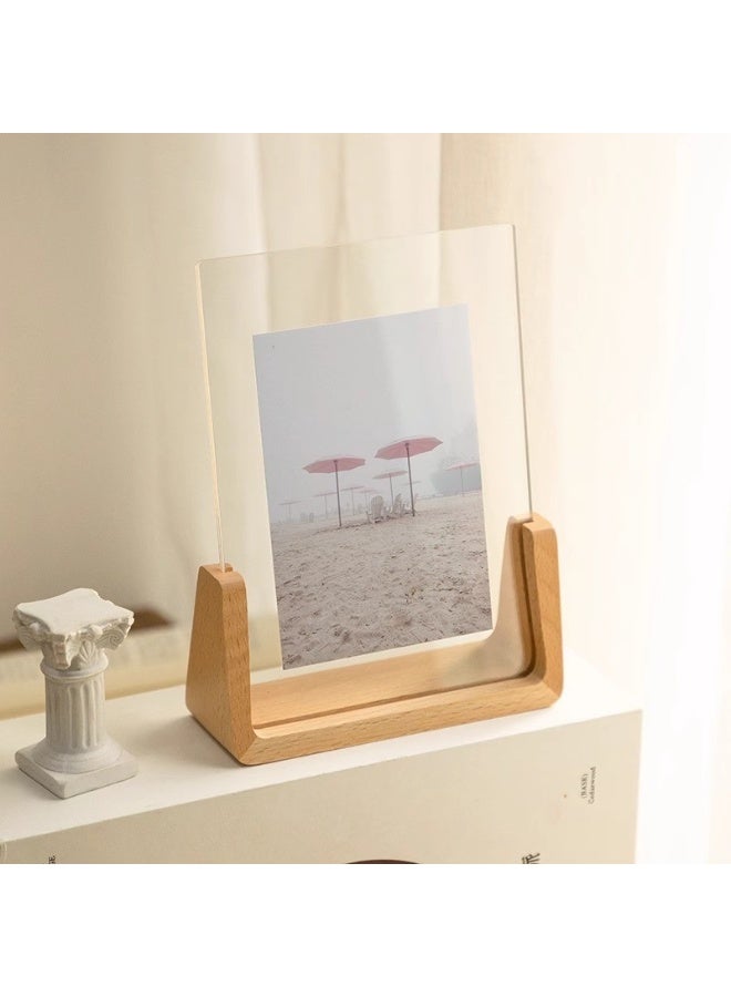 Bukela 6" Solid Wood And Acrylic Picture Frame (vertical version) - Image 3