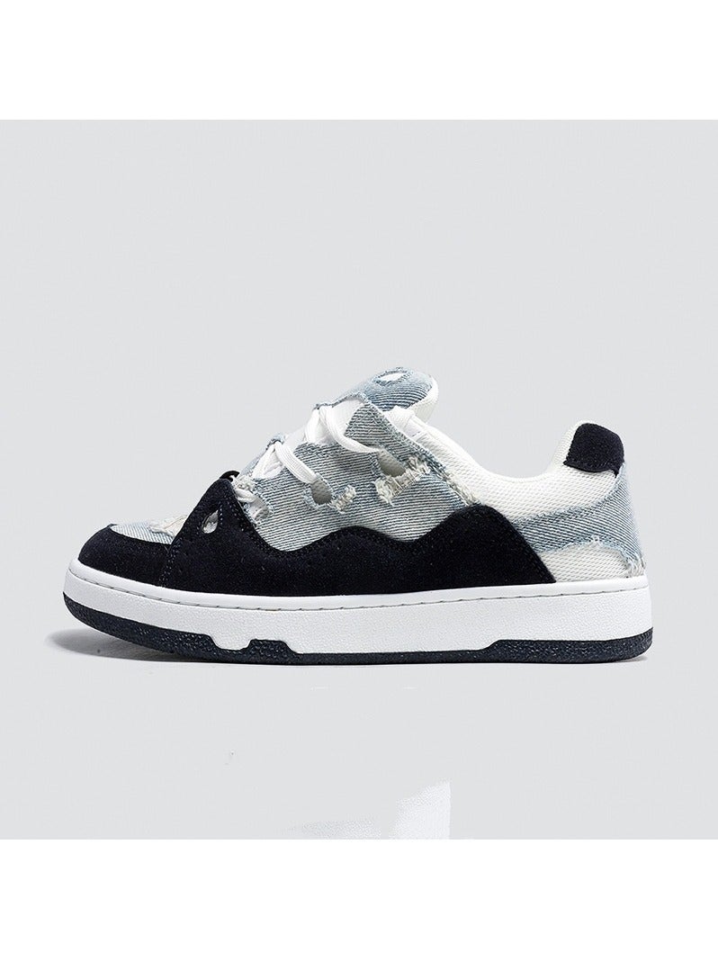 KUYING New Thick Sole Elevated Board Shoes  - Image 1