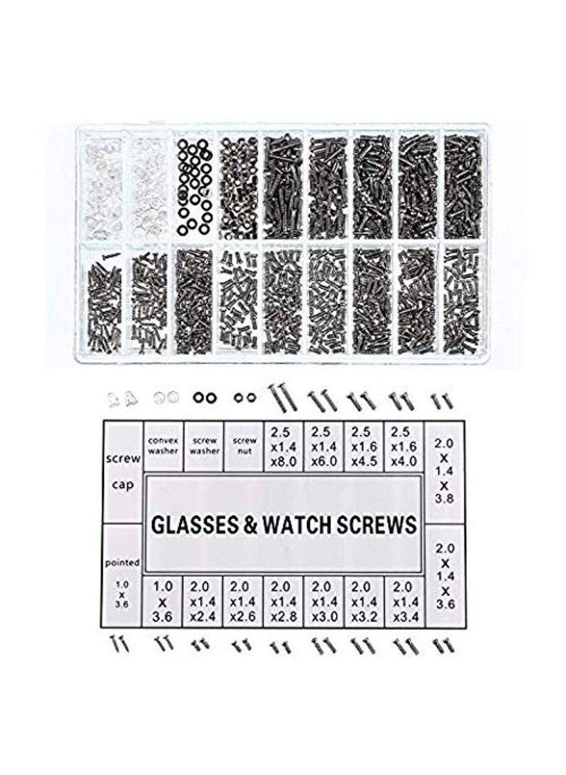 DIY Crafts DIY Crafts CTDIYHI44581 Eye Care Eyeglass Repair Kit Eyeglass Repair Kit 150 Pairs Eyewear Nose Pads Set Pack of  - Image 3