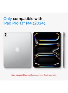 Spigen GLASTR EZ Fit Paper Touch for iPad PRO 13 inch M4 (2024) Screen Protector Premium PaperTouch Tempered Glass with Auto Align Technology - Case Friendly  - Image 2