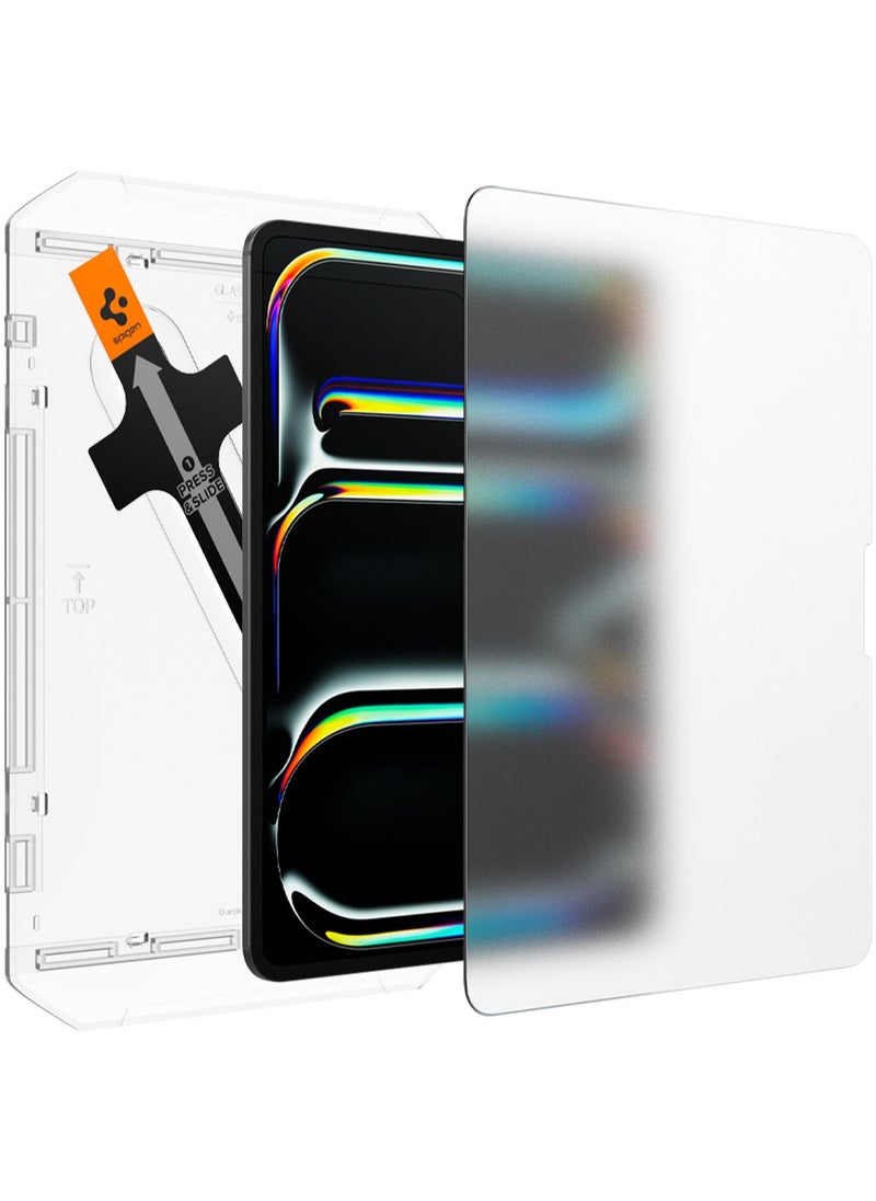 Spigen - GLASTR EZ Fit Paper Touch for iPad PRO 13 inch M4 (2024) Screen Protector Premium PaperTouch Tempered Glass with Auto Align Technology - Case Friendly - Image 1