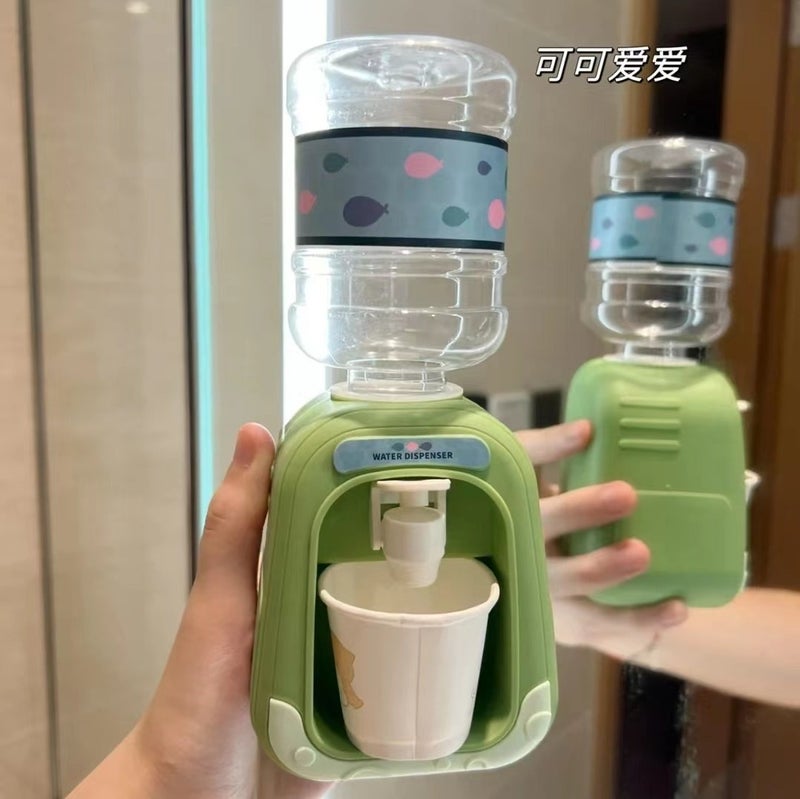 Children'S Water Dispenser Mini Play House Kitchen Can Produce Water Small Fun Artificial Beverage Machine Baby Cartoon Toy - Image 2