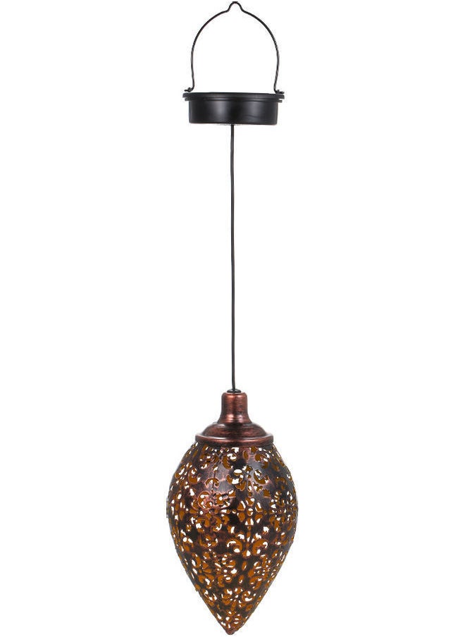 واي آند دي مجموعة مصابيح LED تعمل بالطاقة الشمسية مكونة من قطعتين بني 25x14x24سنتيمتر  - Image 4