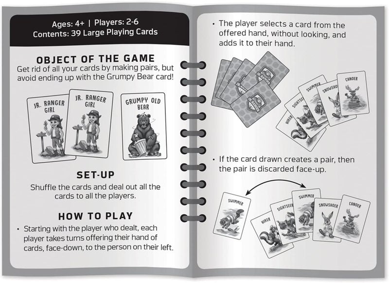 MasterPieces Licensed Kids Games  Jr Ranger  Grumpy Old Bear Kids Card Game Games for Kids  Family - Image 4