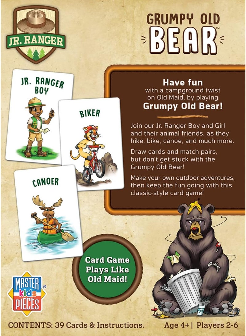 MasterPieces Licensed Kids Games  Jr Ranger  Grumpy Old Bear Kids Card Game Games for Kids  Family - Image 3