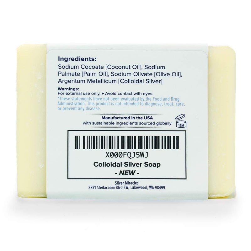 Silver Miracles - Colloidal Silver Soap - Image 2