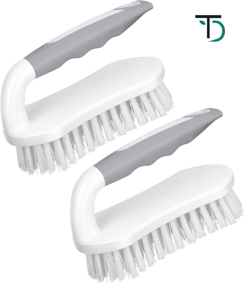 SetSail Heavy-Duty Scrub Brushes for Cleaning with Stiff Bristles Cleaning Brush for Shower, Bathroom, Carpet, Kitchen and Bathtub Scrubber - Image 1