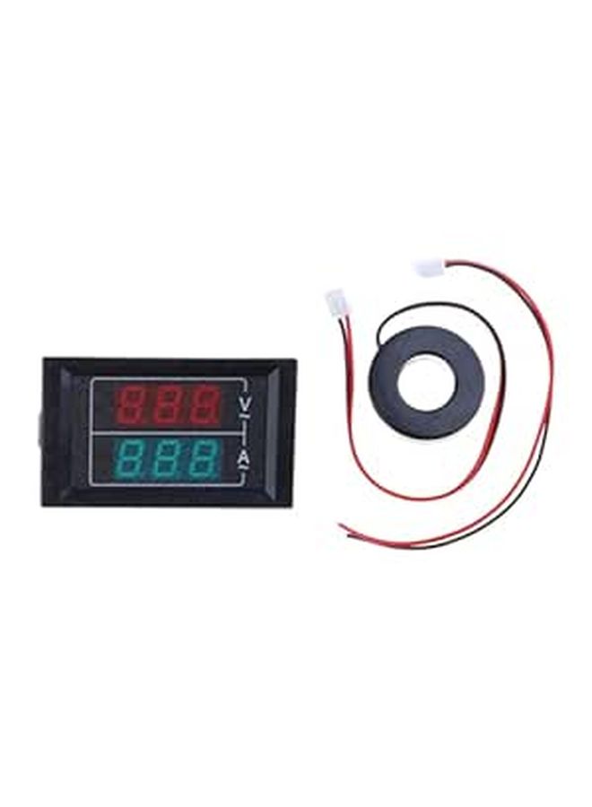 Dual Display Digital Voltmeter Ammeter 50V 500V 100A Voltage Current Meter Tester - Image 1