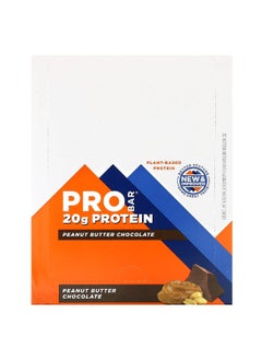 PRO BAR ProBar, Protein Bar, Peanut Butter Chocolate, 12 Bars, 2.47 oz (70 g) Each  - Image 1