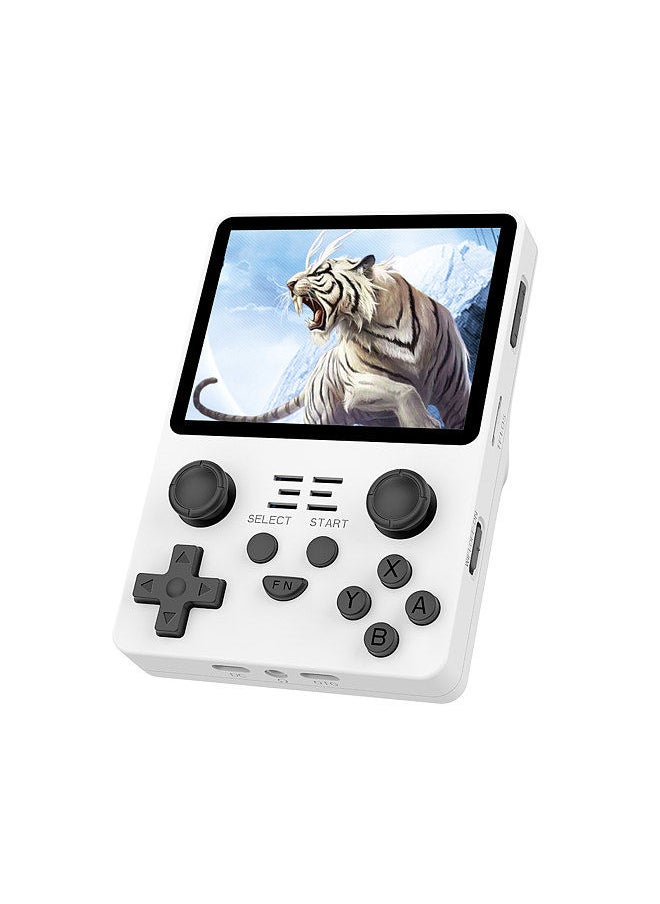 Powkiddy RGB20S Handheld Game Console Retro Game Player Open Source System Built-in 15000+ Games 3.5-inch IPS Screen 3.5mm Headphone Jack RK3326 3500mAh Rechargeable Battery