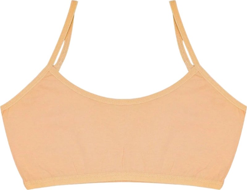 Arma Yıldız Arma Star Girl Child Colorful 6-Piece Padless Cotton Lycra Half Undershirt Training Bra Young Girl  - Image 2