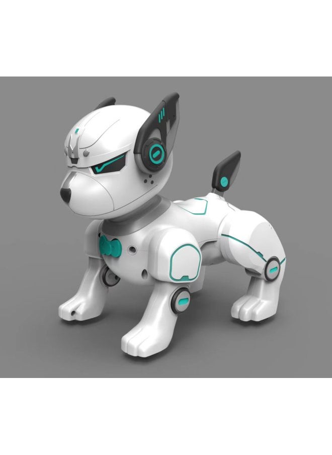 Remote Control Robot Dog Electric Intelligent Imitation Stunt Programming One Key To Follow Early Education Children's Toy Dog Wholesale-Color:Y8360 English Dog 【Remote Control-Built-in Battery 3.7V  - Image 1