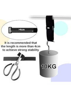 erorex Cable Ties Strap 10M Adjustable Cable Ties Wire Organizer With 50 Buckles Reusable Cable Cinch Strap Fastener Hook And Loop Securing Strap Cord Ties For Cable Organizer Tidy Cord Management  - Image 4
