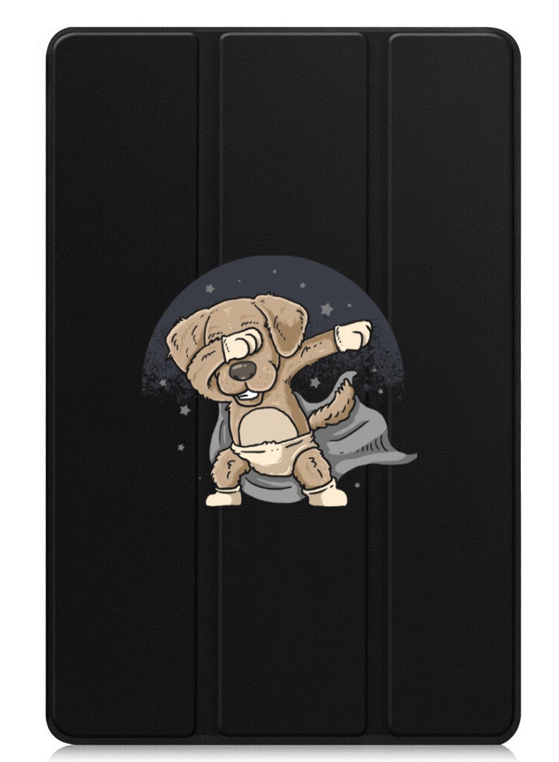 Theodor Protective Flip Case For Xiaomi Redmi Pad Pro (2024) With Trifold Stand Auto Wake Sleep Shockproof Cover dab dog - Image 1