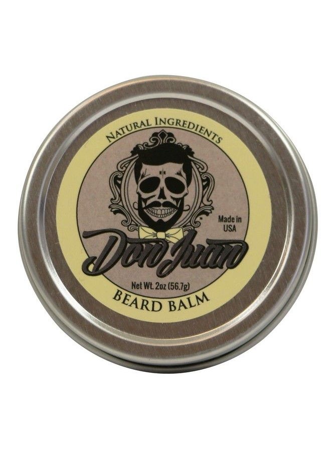 don juan - Beard Balm Coconut Blood Orange Scent 2 Ounce Leave In Conditioner All Natural Ingredients with Shea Butter and Jojoba Oil - Image 1