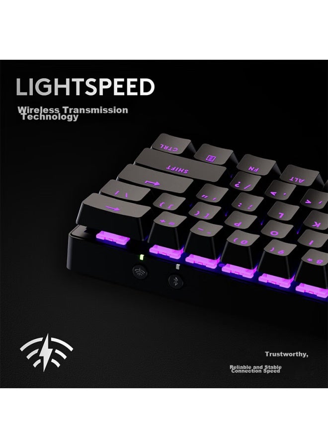 G Logitech Pro X 60 Lightspeed Gaming Keyboard Brown Switch Valentine's Day Gift - Image 5