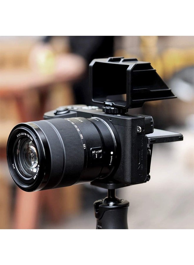 UURIG - UURig Vlog Selfie Flip Screen for Mirrorless Camera for Sony A7R3 A7III A7II A6000/A6300/A6500 Cold Shoe Bracket Microphone Mount for Fujifilm XT3 XT20 Canon Panasonic GX85 Nikon Z7 Reverse Mirror - Image 1