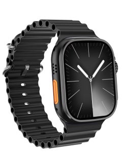 T900 Ultra Bluetooth Calling Smart Watch, 2.2" Big Display Multifunctional Smart Sports Watch, 220mah Battery Waterproof Smart Wrist Watch with All Sports Features And Health Tracker, (Black)