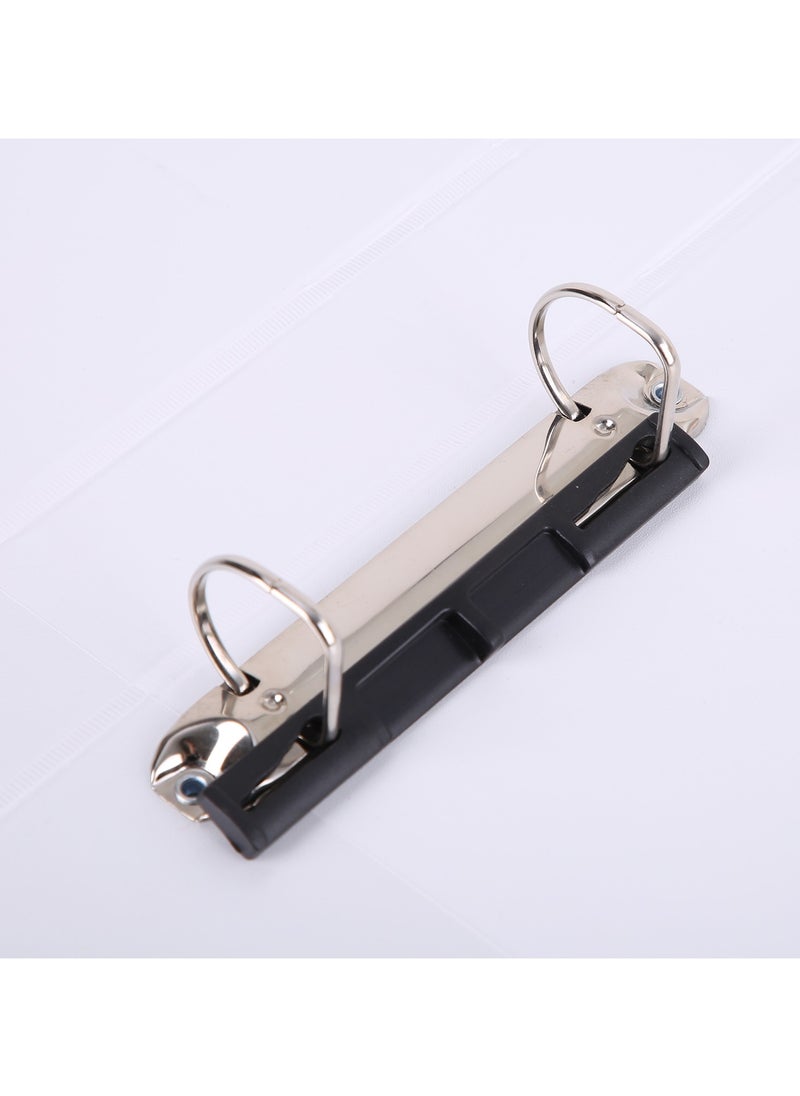 Deli - E5610N Ring Binder - A4, 1” 2D, White - Image 1