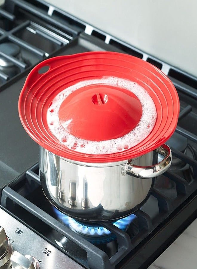 The Lakeside Collection Boil-Over Spill Stopper & Cover - For Pots and Pans - Image 1