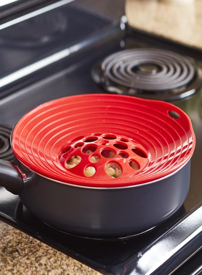 The Lakeside Collection Boil-Over Spill Stopper & Cover - For Pots and Pans - Image 4