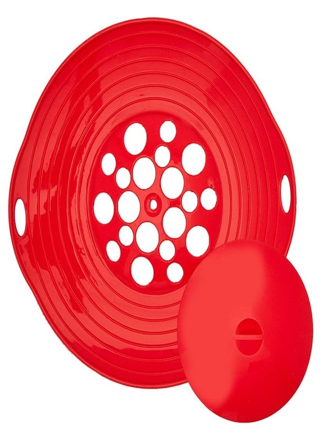 The Lakeside Collection Boil-Over Spill Stopper & Cover - For Pots and Pans - Image 2
