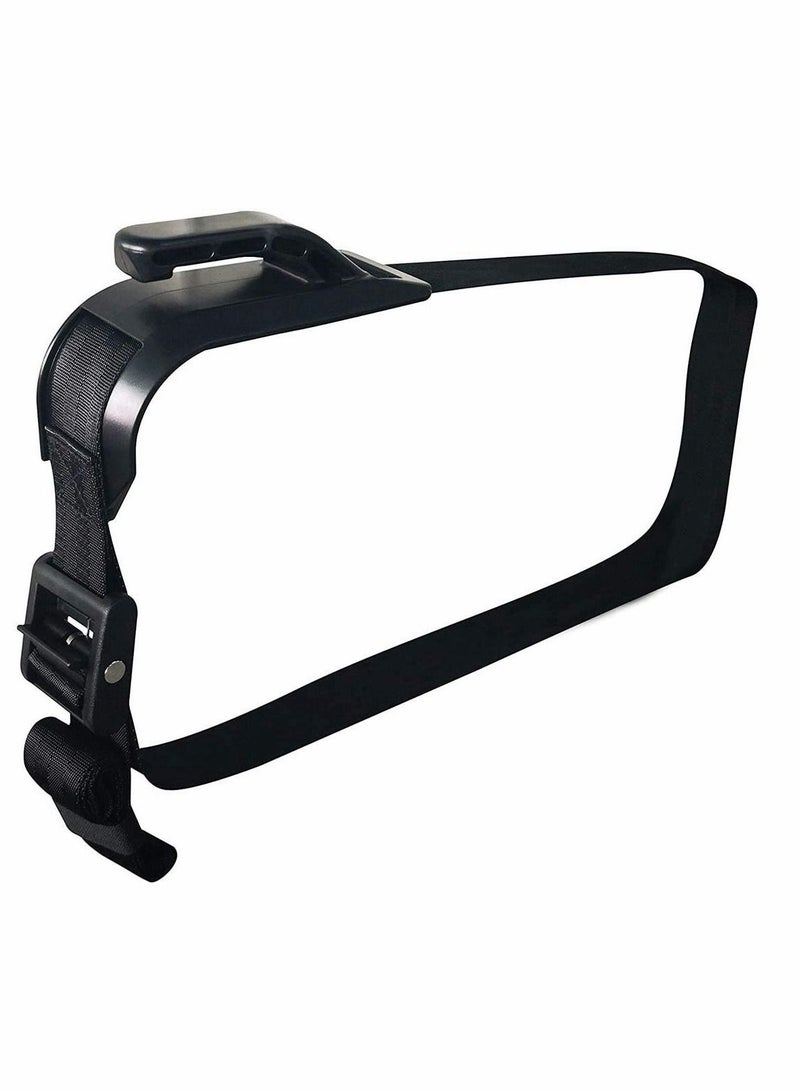 KASTWAVE Pregnancy Car Seat Belt Adjuster, Maternity Car Belt Adjuster, Strong Metal Car Pregnant Belt for Expectant Mothers, Comfort & Safety to Protect Unborn Baby - Black - Image 2