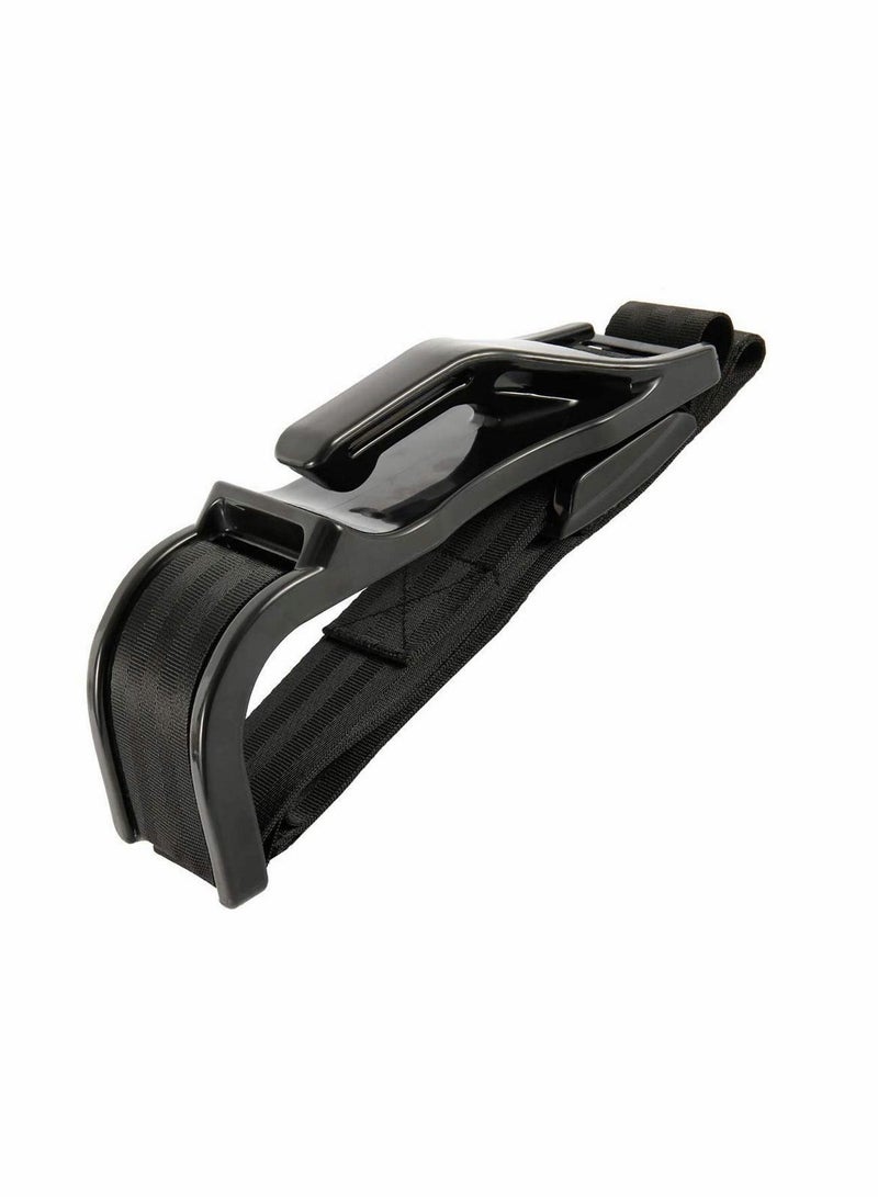 KASTWAVE Pregnancy Car Seat Belt Adjuster, Maternity Car Belt Adjuster, Strong Metal Car Pregnant Belt for Expectant Mothers, Comfort & Safety to Protect Unborn Baby - Black - Image 1