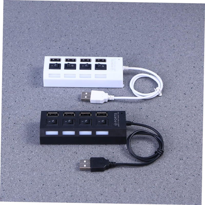 بوز هاب USB من هابي يامي مع نقل بيانات عالي السرعة مستقل، مناسب للابتوب، لونه أسود. - Image 5