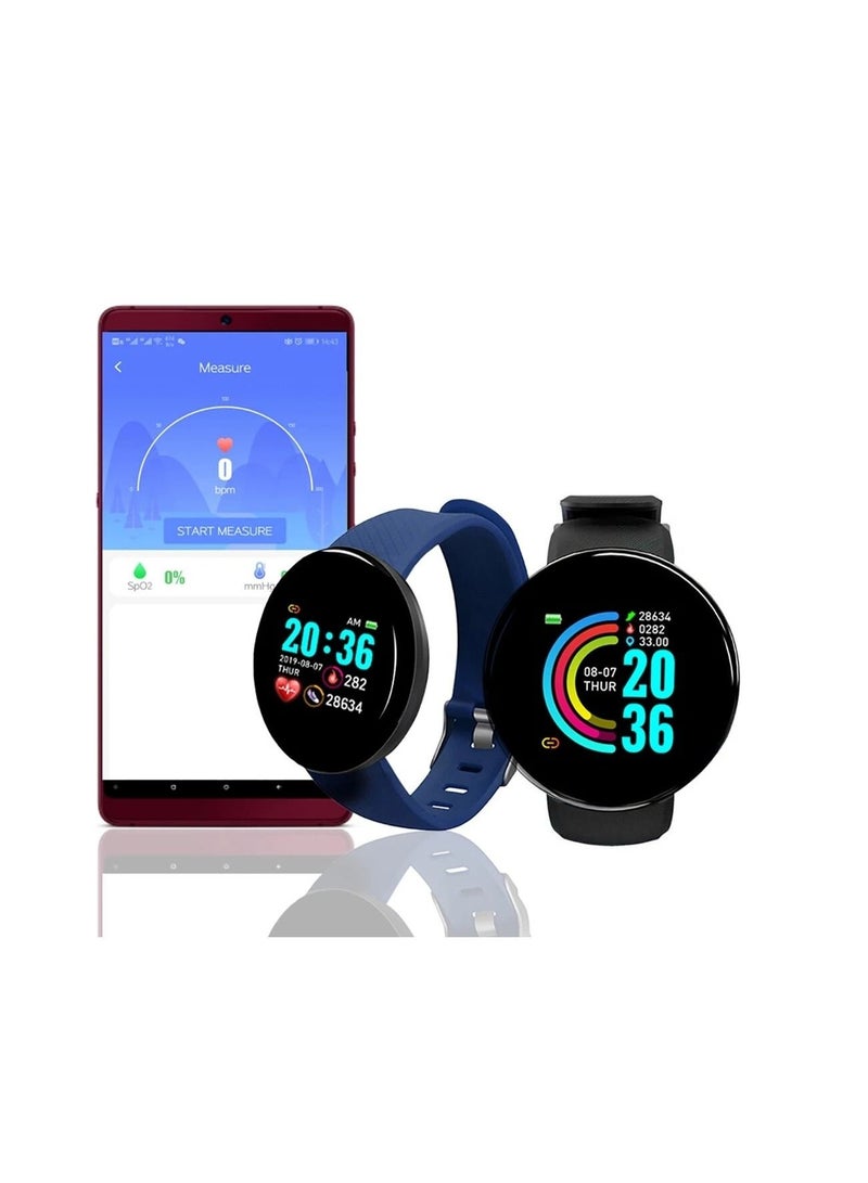 AROAQ Smart Watch Men Blood Pressure Watch Sport For Android IOS Monitor Fitness Tracker - Image 2