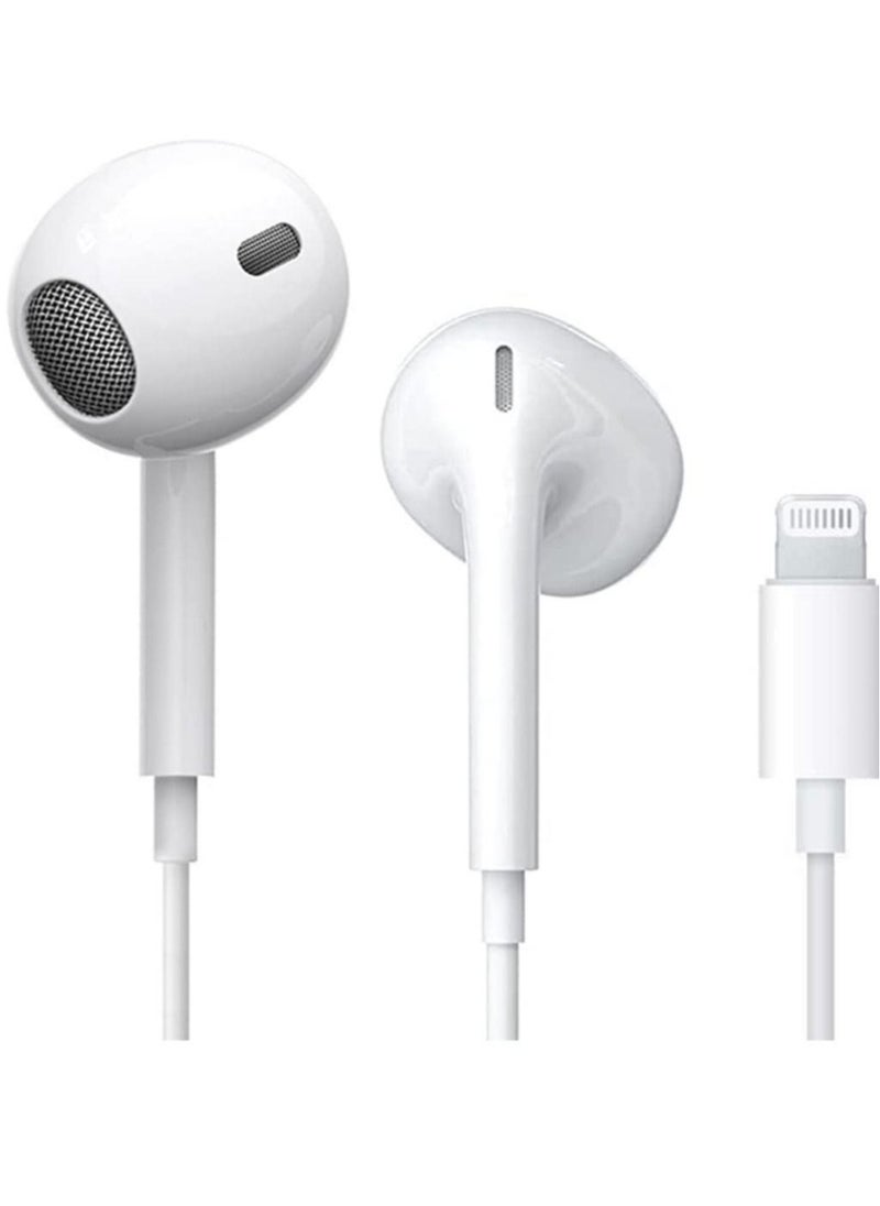 ELTRAZONE - Lightning Headphone Wired for iPhone 14[Apple MFi Certified] Built-in Microphone & Volume Control, in-Ear Stereo Headset Compatible with iPhone 13 Mini/SE/13 Pro/14Pro Max/11/X/8 7-All iOS System - Image 1