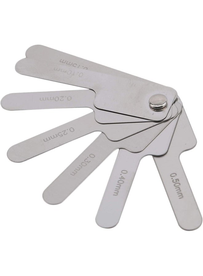 smiledt Dental Interproximal Reduction (IPR) Gauge Measure Tooth Gap Stainless Steel Reciprocating IPR System Orthodontic - Image 1