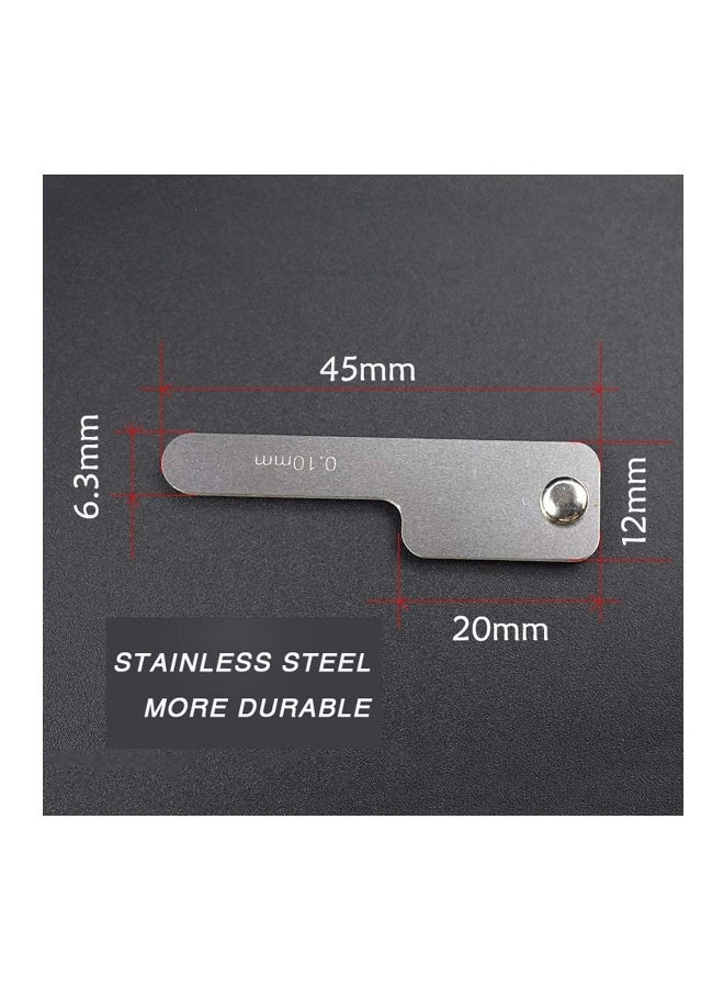smiledt Dental Interproximal Reduction (IPR) Gauge Measure Tooth Gap Stainless Steel Reciprocating IPR System Orthodontic - Image 4