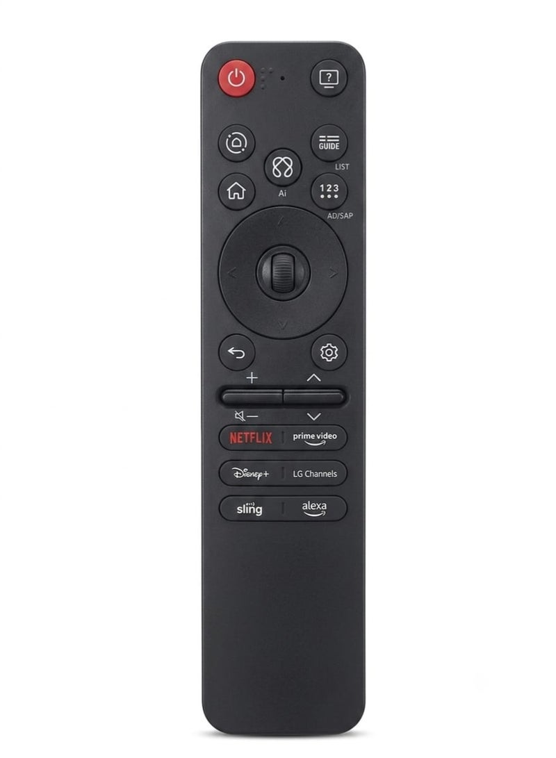 LG Magic Remote Control (MR25GA) Compatible with LG Remote 2025 TVs OLED G5 C5 B5 Series QNED 92A 85A 80A Series,Voice Remote Control with L G TVs Includes AI, Pointer and Alexa Voice - Image 1