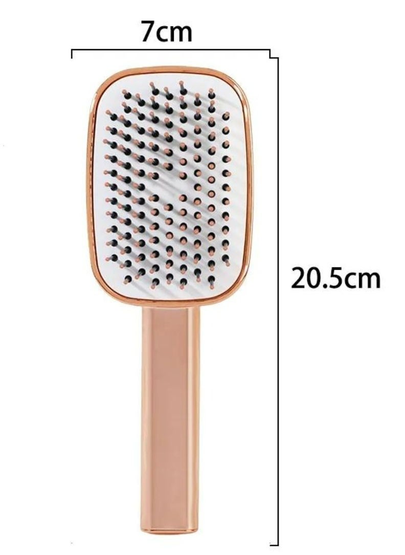 Prime Hairbrush Self Cleaning Hair Dryer Brush for All Hair Types Portable Hair Comb  - Image 4