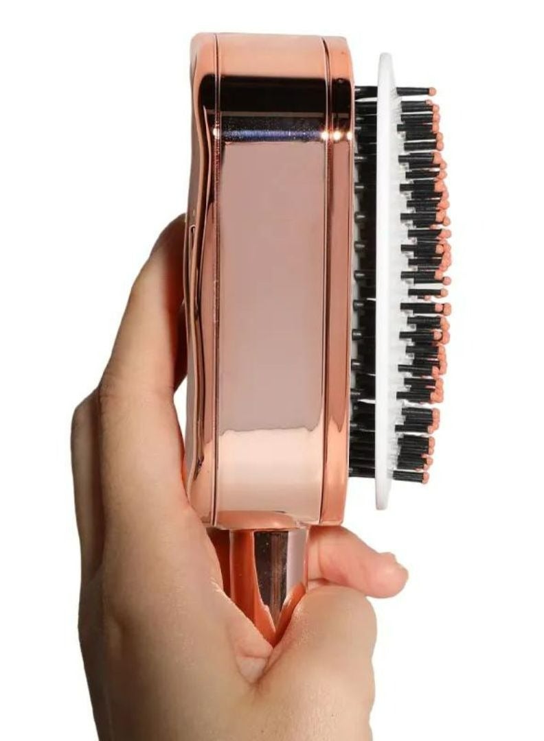 فرشاة مجفف الشعر ذاتية التنظيف لجميع أنواع الشعر، مشط شعر محمول - Image 5