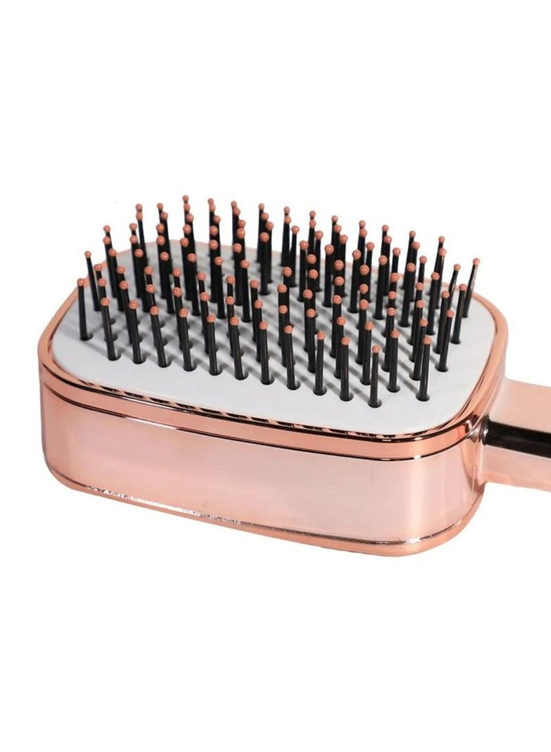 فرشاة مجفف الشعر ذاتية التنظيف لجميع أنواع الشعر، مشط شعر محمول - Image 2