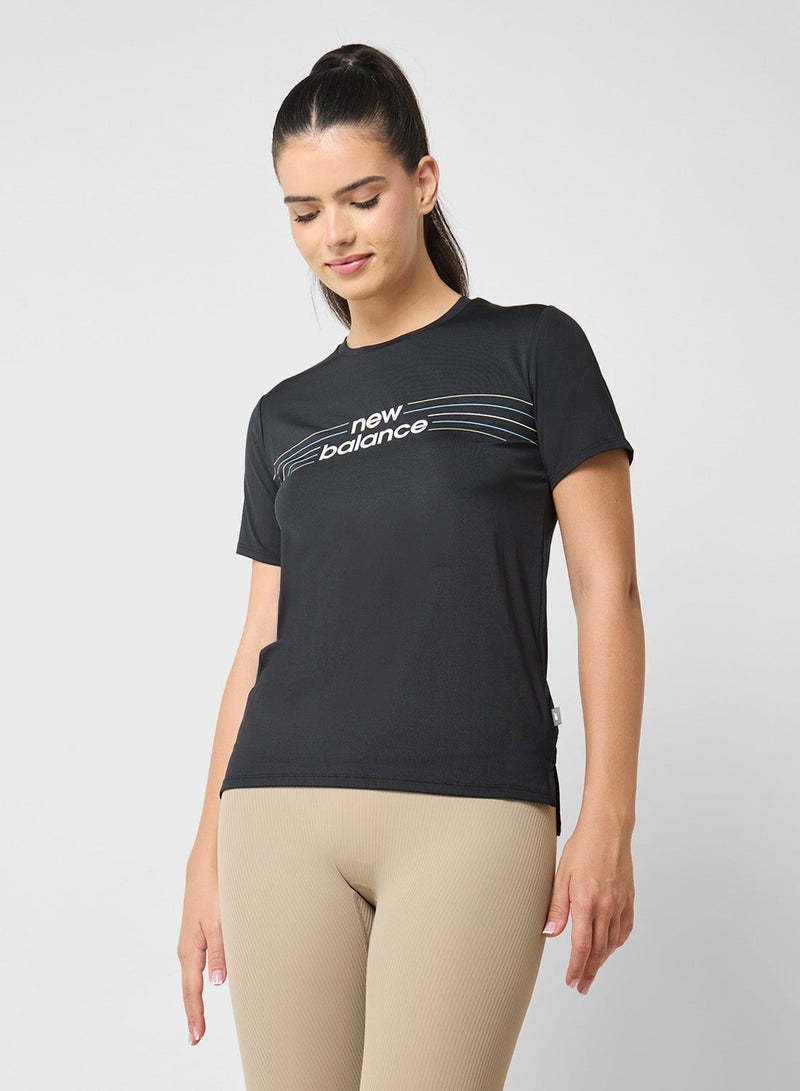 New Balance Linear Performance T-Shirt - Image 1