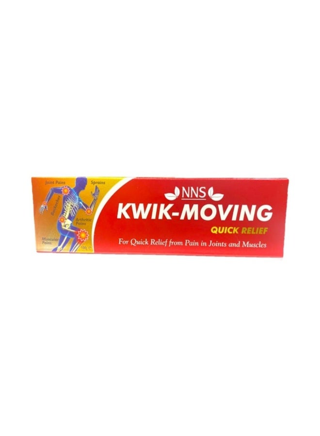 NNS Kwik-Moving Quick Relief Ointment 100Gm - Image 1