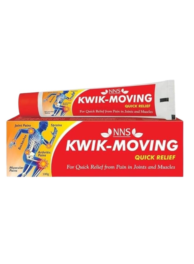 NNS Kwik-Moving Quick Relief Ointment 100Gm - Image 1